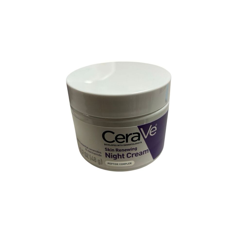 CeraVe Skin Renewing Night Cream 1.7 oz | Peptide Complex NWOB